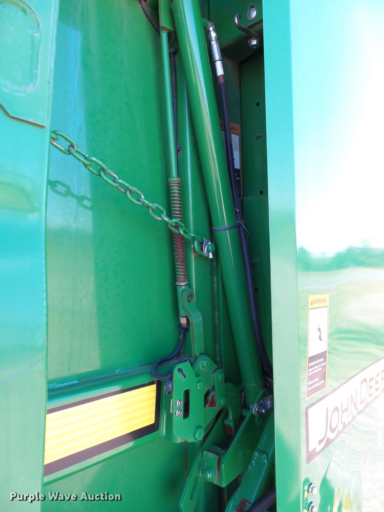 image for item DB4216 2012 John Deere 468 Mega Wide Plus Silage Special round baler