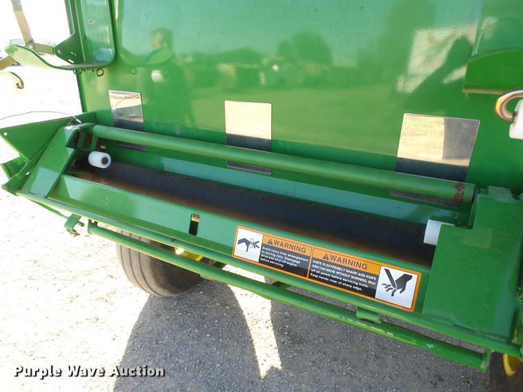 image for item DB4216 2012 John Deere 468 Mega Wide Plus Silage Special round baler