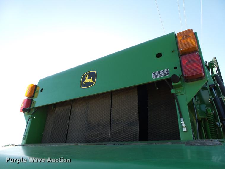 image for item DB4216 2012 John Deere 468 Mega Wide Plus Silage Special round baler