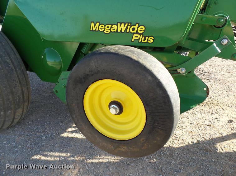image for item DB4216 2012 John Deere 468 Mega Wide Plus Silage Special round baler