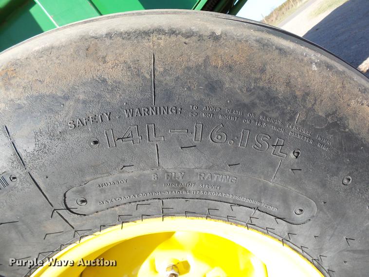 image for item DB4216 2012 John Deere 468 Mega Wide Plus Silage Special round baler