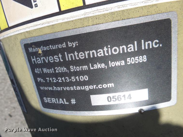 image for item DB9960 Harvest International 1082 auger