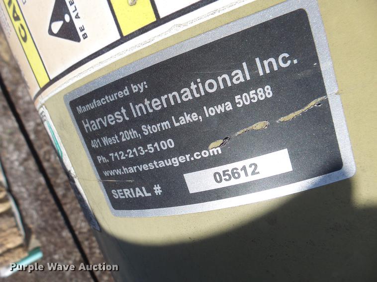 image for item DB9961 Harvest International 1082 auger