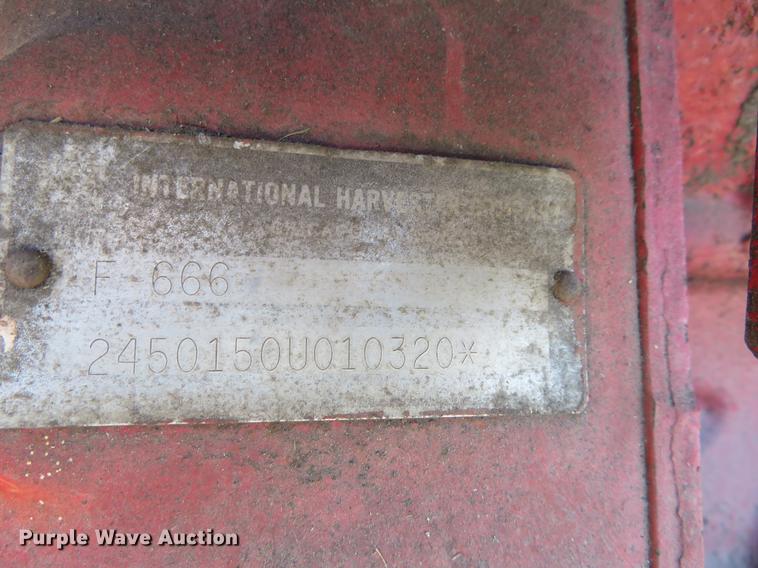 image for item DC0766 International Farmall 666 tractor