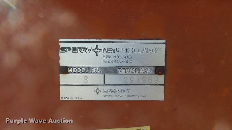 image for item DC1025 New Holland Crop Carrier 8 forage wagon