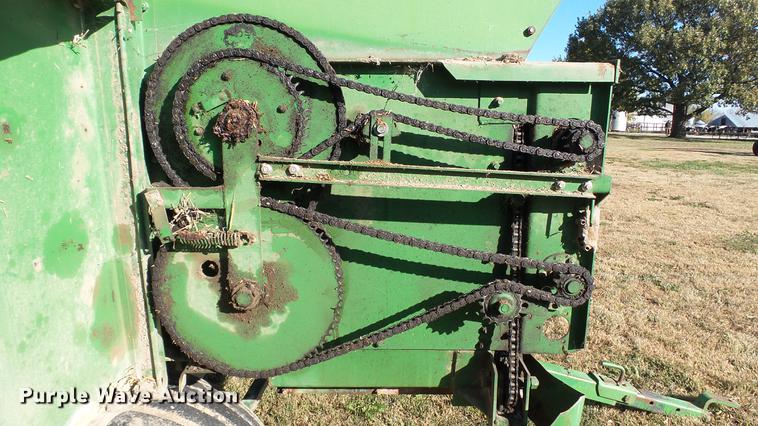image for item DC1026 John Deere 716A forage wagon