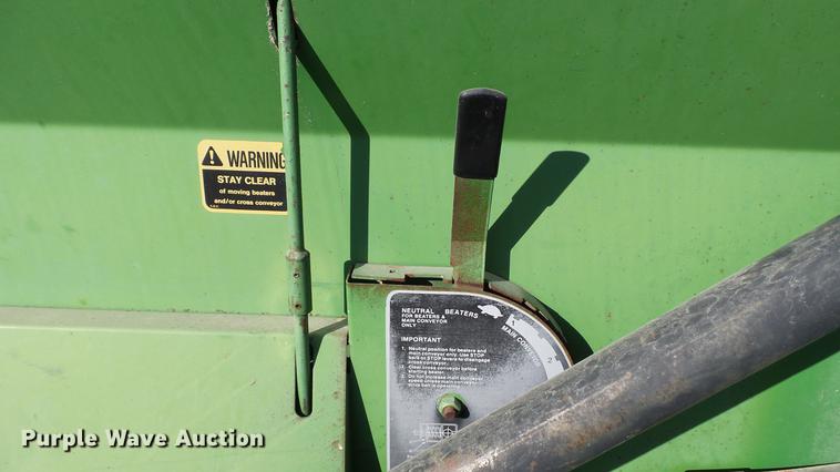 image for item DC1026 John Deere 716A forage wagon