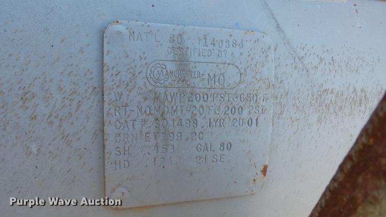 image for item DC1029 Shop built air compressor trailer