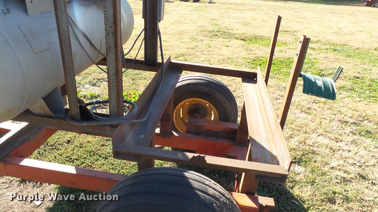 image for item DC1029 Shop built air compressor trailer