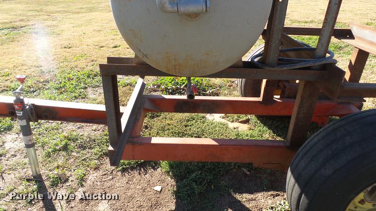 image for item DC1029 Shop built air compressor trailer