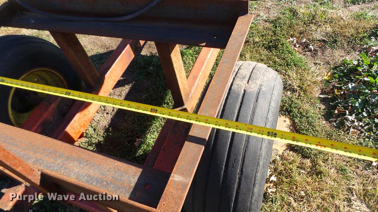 image for item DC1029 Shop built air compressor trailer