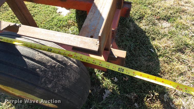 image for item DC1029 Shop built air compressor trailer