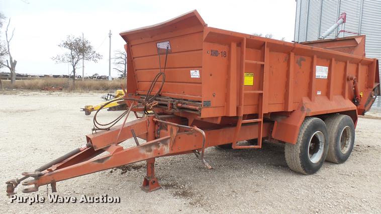 image for item DC1877 Mohrlang XHD-18 manure spreader