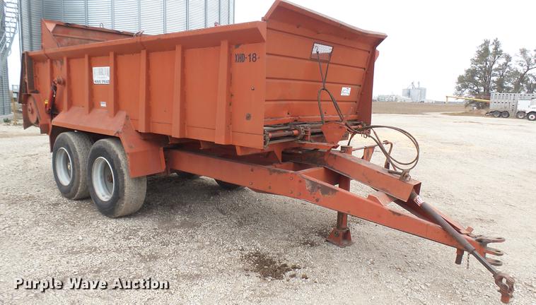 image for item DC1877 Mohrlang XHD-18 manure spreader