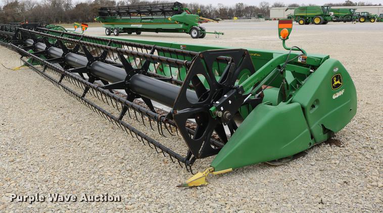 image for item DC3701 2009 John Deere 630F Hydroflex head