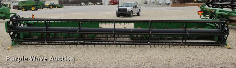 image for item DC3701 2009 John Deere 630F Hydroflex head