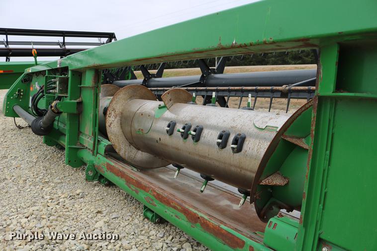 image for item DC3701 2009 John Deere 630F Hydroflex head