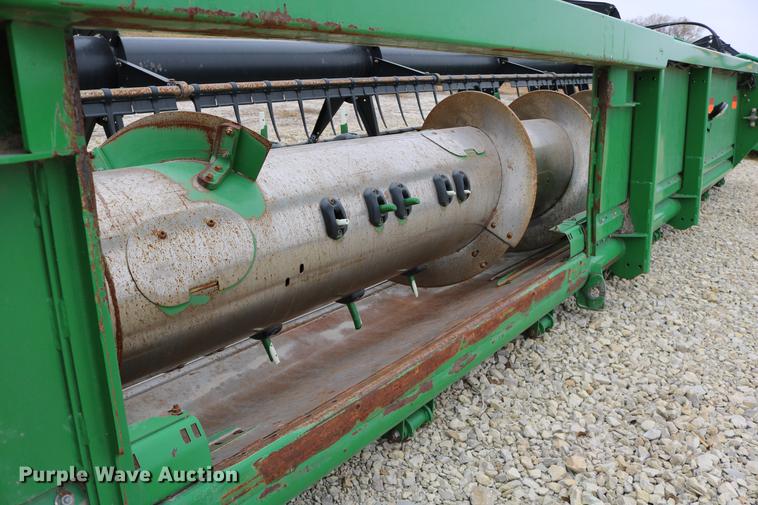 image for item DC3701 2009 John Deere 630F Hydroflex head