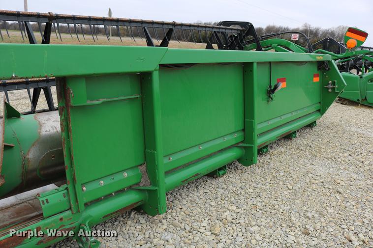 image for item DC3701 2009 John Deere 630F Hydroflex head