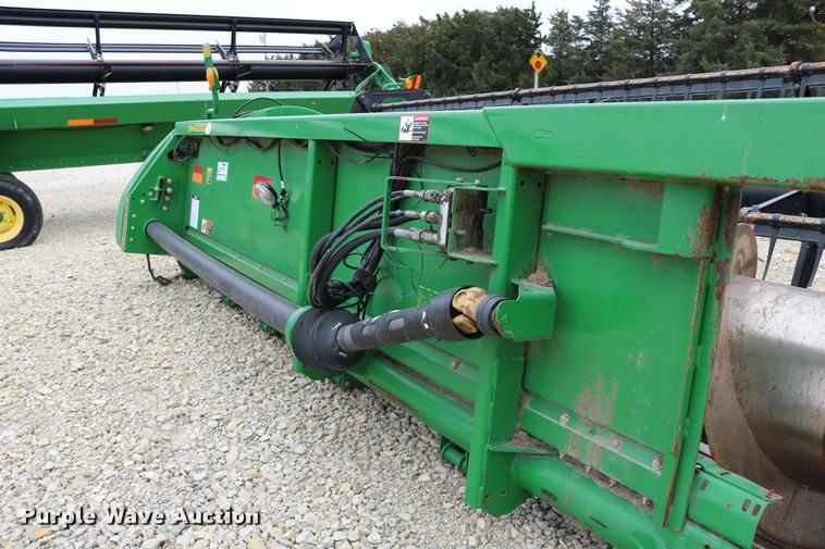 image for item DC3701 2009 John Deere 630F Hydroflex head