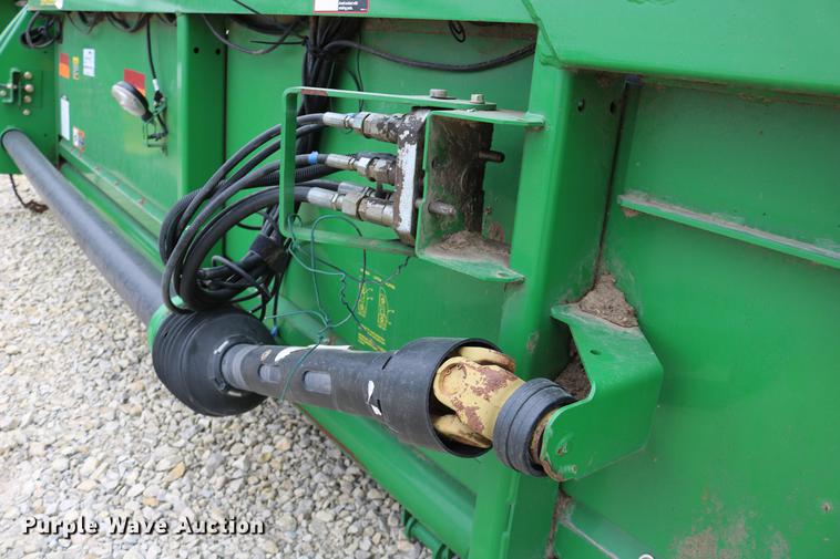 image for item DC3701 2009 John Deere 630F Hydroflex head