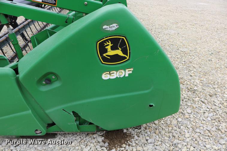 image for item DC3701 2009 John Deere 630F Hydroflex head