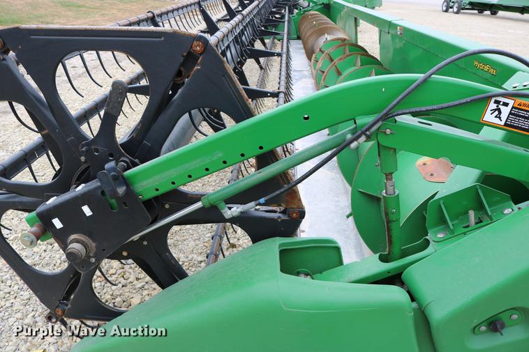 image for item DC3701 2009 John Deere 630F Hydroflex head