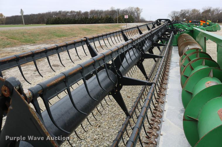 image for item DC3701 2009 John Deere 630F Hydroflex head