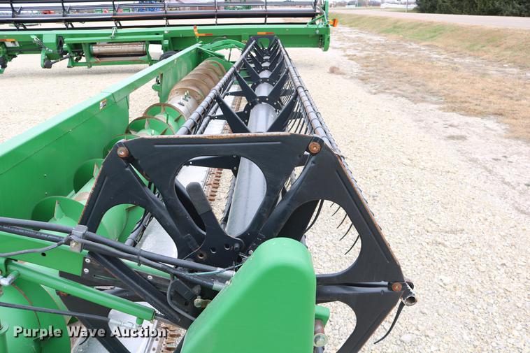 image for item DC3701 2009 John Deere 630F Hydroflex head