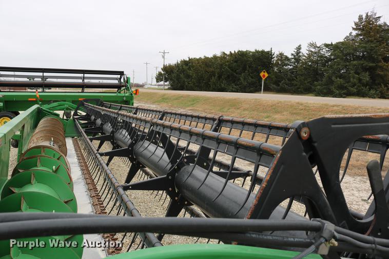 image for item DC3701 2009 John Deere 630F Hydroflex head