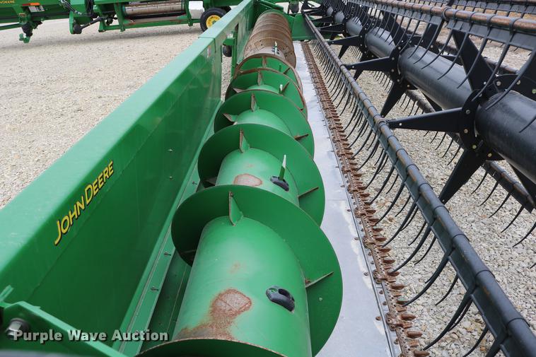 image for item DC3701 2009 John Deere 630F Hydroflex head