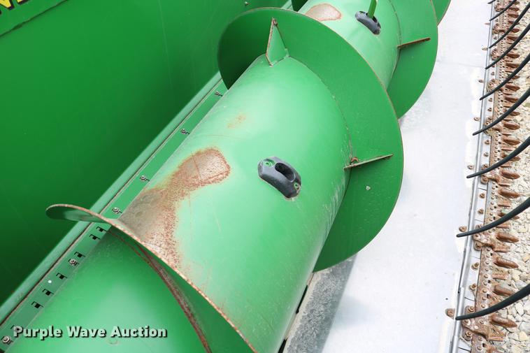 image for item DC3701 2009 John Deere 630F Hydroflex head