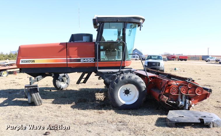 image for item DC3709 Hesston 8450 self-propelled windrower