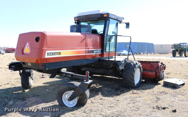 image for item DC3709 Hesston 8450 self-propelled windrower
