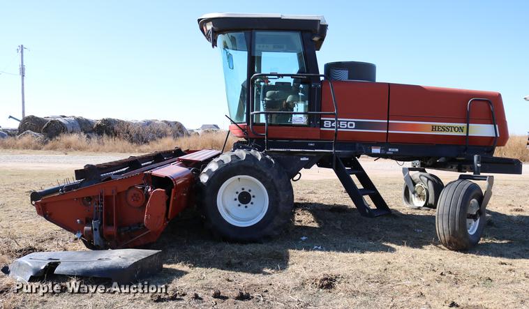 image for item DC3709 Hesston 8450 self-propelled windrower