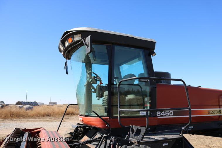 image for item DC3709 Hesston 8450 self-propelled windrower
