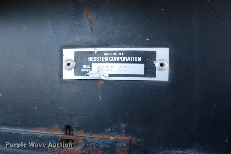 image for item DC3709 Hesston 8450 self-propelled windrower