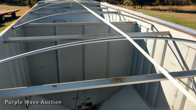 image for item DF9833 2011 JC double hopper grain trailer