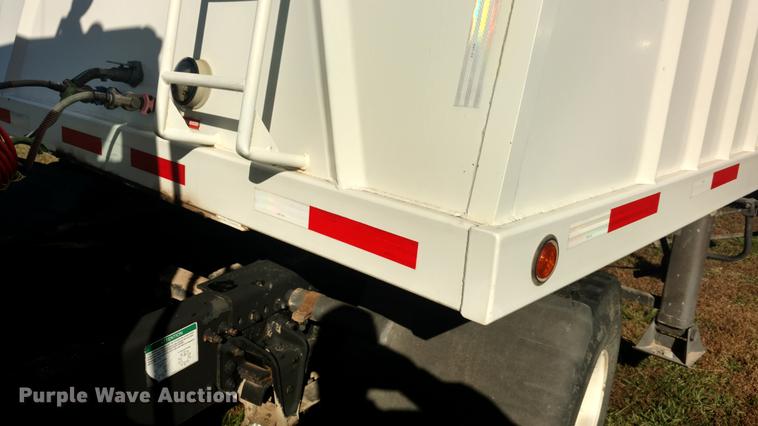 image for item DF9833 2011 JC double hopper grain trailer