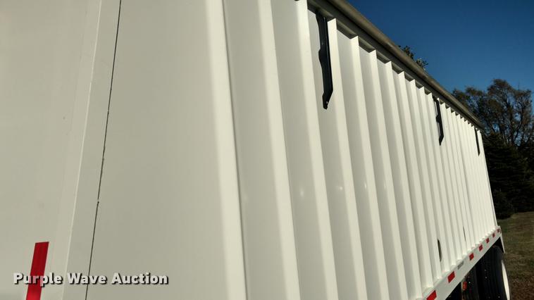 image for item DF9833 2011 JC double hopper grain trailer