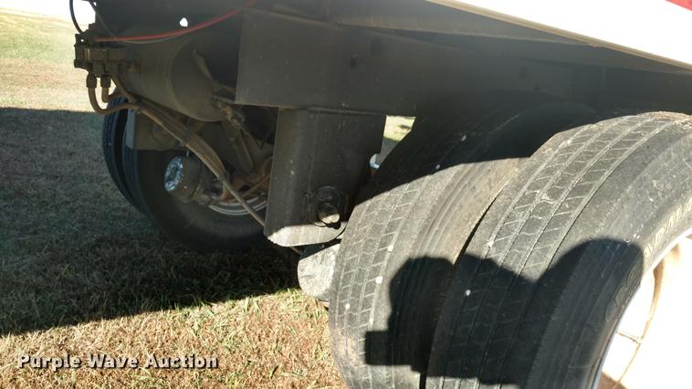 image for item DF9833 2011 JC double hopper grain trailer