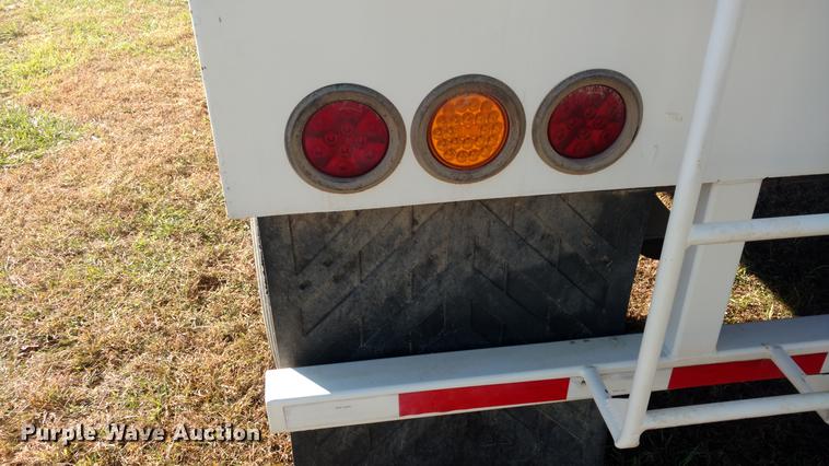 image for item DF9833 2011 JC double hopper grain trailer