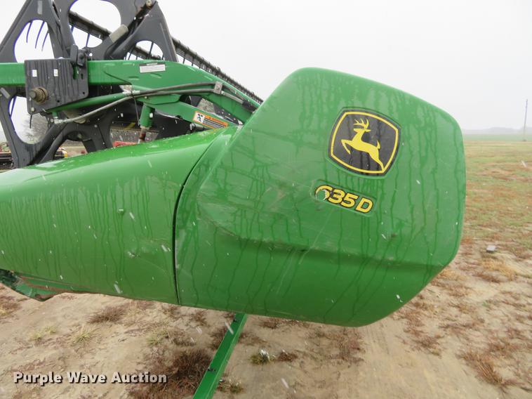 image for item DF9849 2009 John Deere 635D draper head