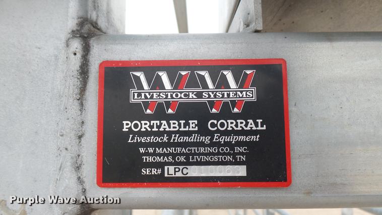 image for item DV9212 WW Livestock Systems corral