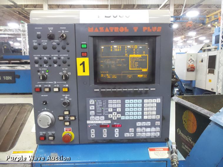 image for item DV9505 Mazak Quick Turn 18N CNC lathe
