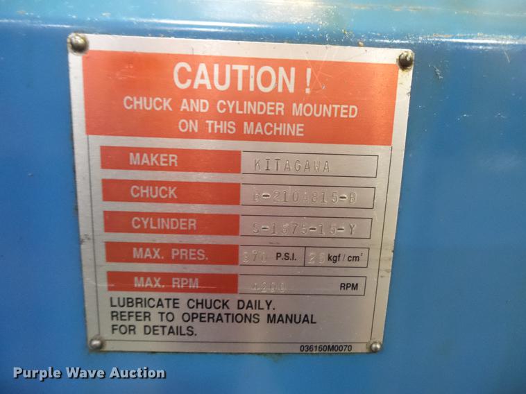 image for item DV9505 Mazak Quick Turn 18N CNC lathe