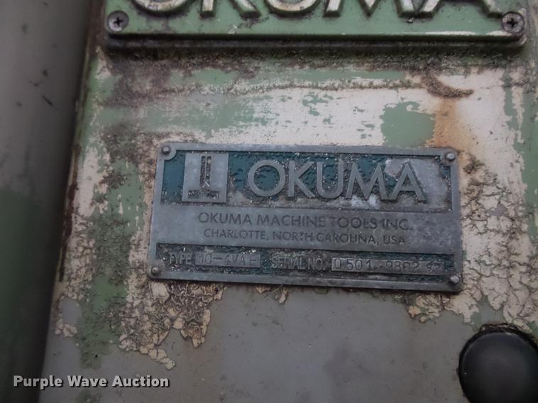 image for item DV9506 Okuma vertical mill