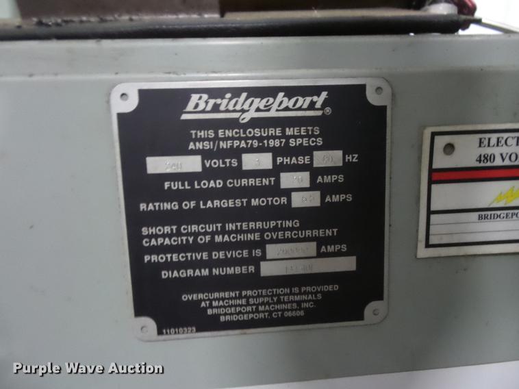 image for item DV9509 Bridgeport milling machine