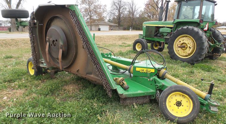 image for item ED9069 John Deere CX15 batwing rotary mower