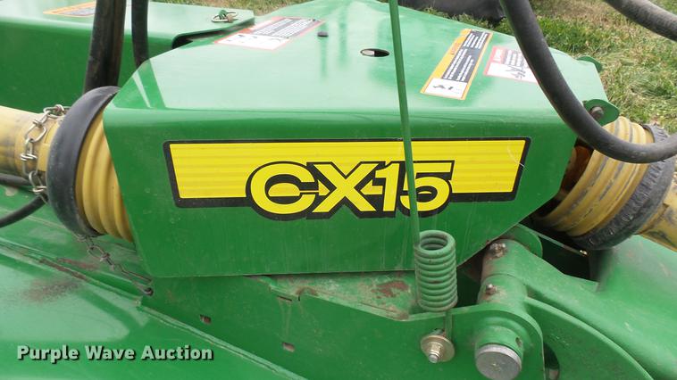 image for item ED9069 John Deere CX15 batwing rotary mower